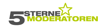 5 Sterne Moderatoren ★ Wir unterhalten kompetent