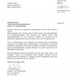Bild: Kunden-Feedback für Trainerteam: 5 Sterne für Dr. Ludwig Schweers
