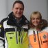 Heinrich Kürzeder / Bild: Heinrich Kürzeder und Christa Kinshofer bei der Ski WM in Garmisch