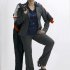 Tina Thörner / Bild: Tina Thörner im Rennanzug und Business Outfit