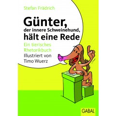 Bild: Günter, der innere Schweinehund, hält eine Rede